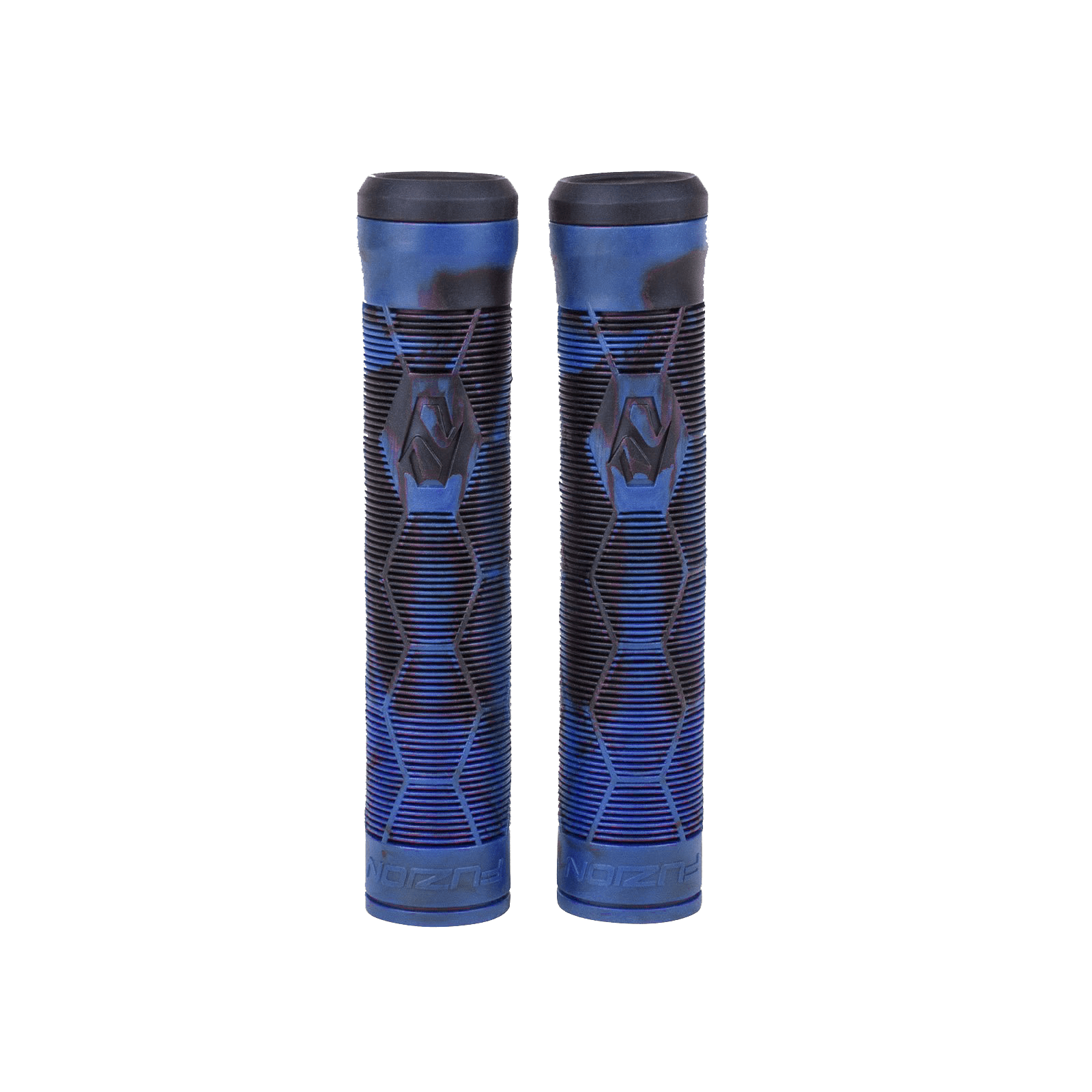 Fuzion Hex Grip Poignées Bleu/Noir