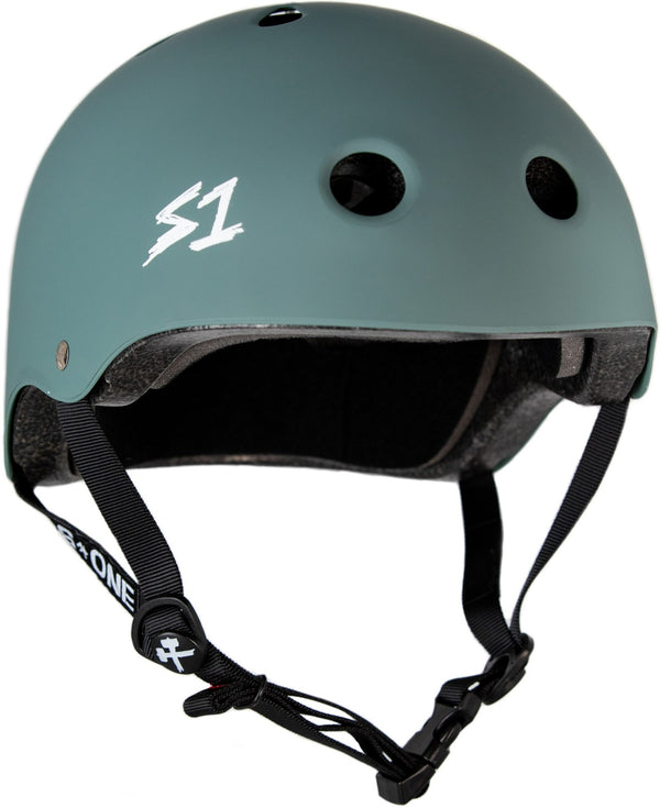 S1 Lifer Helmet - Casque arbre vert mât avec sangles noires