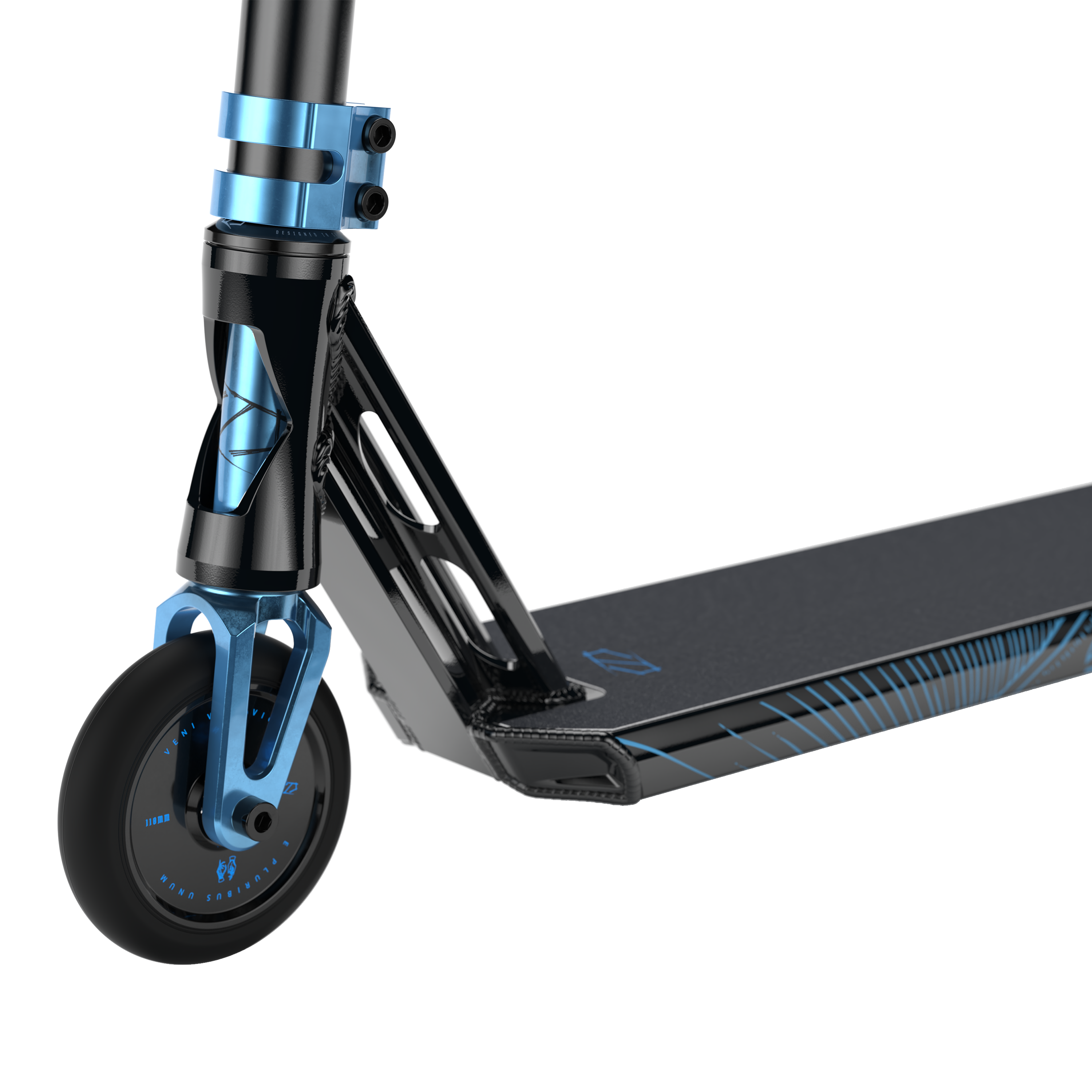 Fuzion Z350 Complete Pro Scooter Bleu Pinnacle