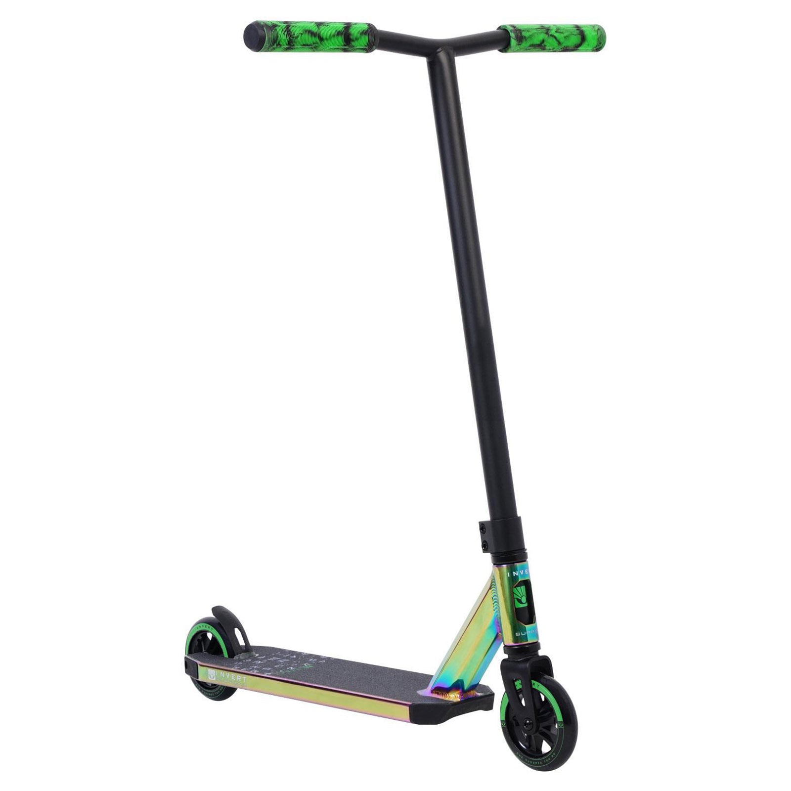 Invert Supreme 2-8-13 Neochrome Scooter - Green - Black