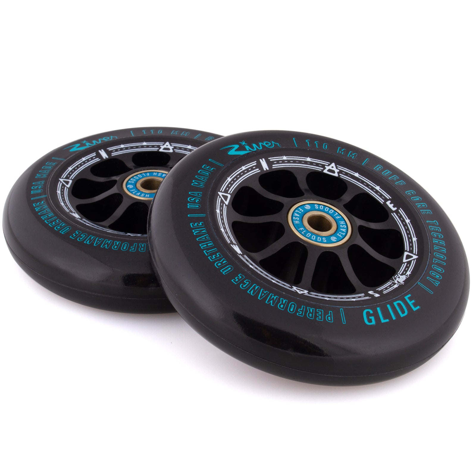 River Wheel Co 110mm Runaway Glides Kevin Austin Signature