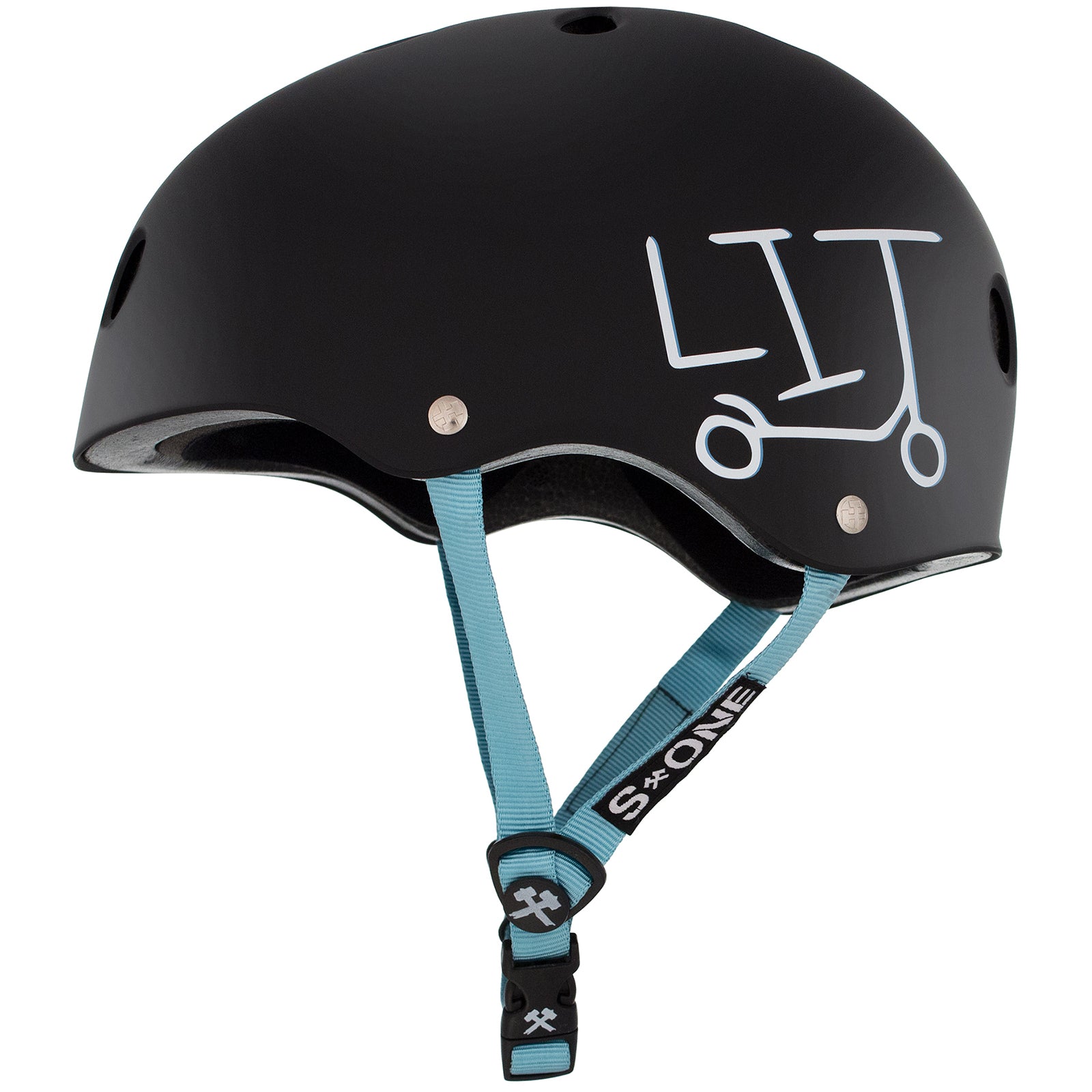 S1 Lifer Helmet - Helmet Black mast Bed