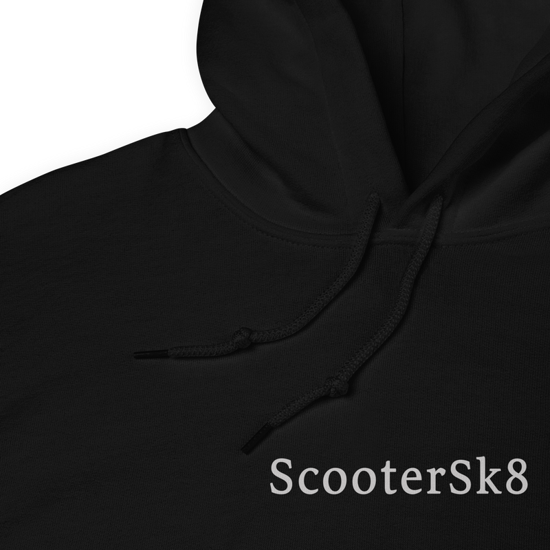Scootersk8 Hoodie Noir