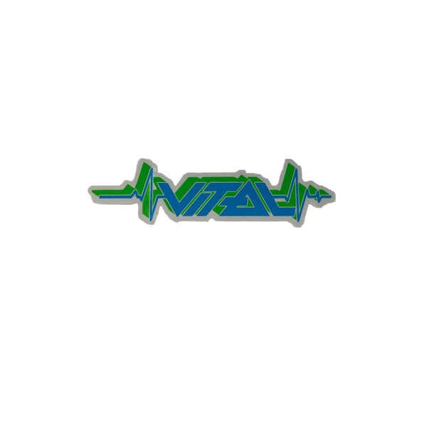 Collant Vital Bleu Vert